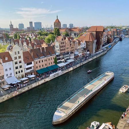 Hello Apartments Amazing River View 4 Bedrooms & Balcony Gdańsk Kültér fotó