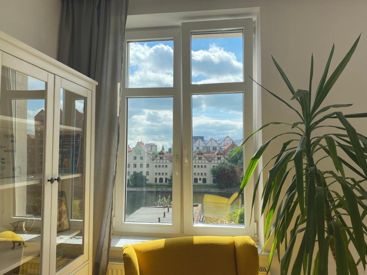 Hello Apartments Amazing River View 4 Bedrooms & Balcony Gdańsk Kültér fotó