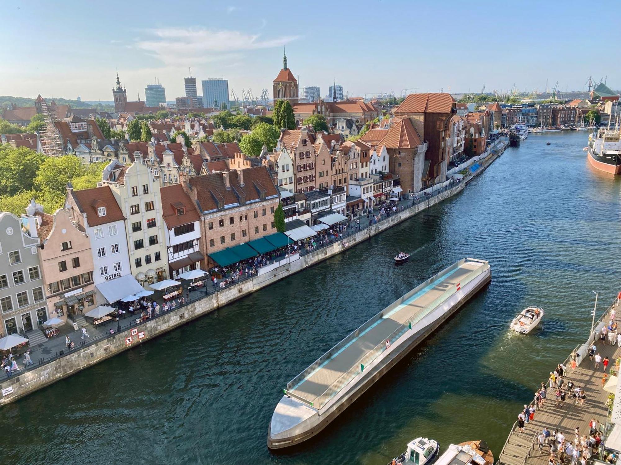 Hello Apartments Amazing River View 4 Bedrooms & Balcony Gdańsk Kültér fotó